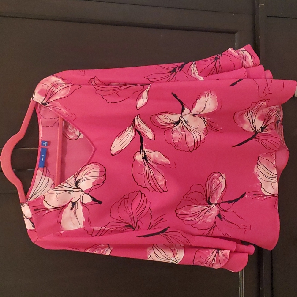 Blouse with butterfly sleeves